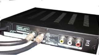   2000STB Digital To Analog Converter Box 480i TV Tuner/Receiver +Remote