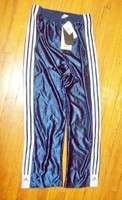 NWT Womens ADIDAS Navy Blue White Size XL Tearaway Fitness Polyester 