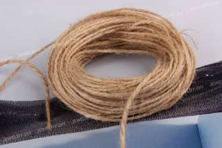 20m Jute Necklace Bracelet Cord String Thread 2mm DIY CHIC  