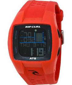Red Rip Curl Trestles Ocean Search Tide Watch A1015 RED  