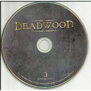  Deadwood Season 3 Disc 3 Replacement Disc Movies & TV