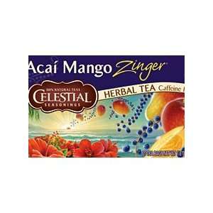 Celestial Seasonings Acai Mango Zinger Herb Tea (6/20bag)  