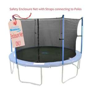 13 TRAMPOLINE SAFETY ENCLOSURE NET  FOR 6 POLLS/3 ARCH  