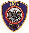 Hoh Indian Tribe Washington Tribal Police Patch *New*