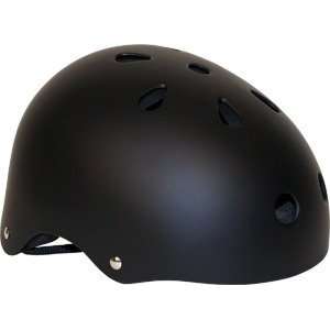  Industrial Flat Black Medium Skateboard Helmet