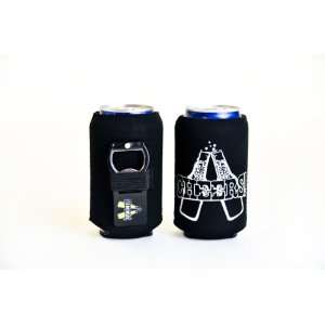  Neoprene Can Cooly with Hat Trick Opener attached/Cheers 