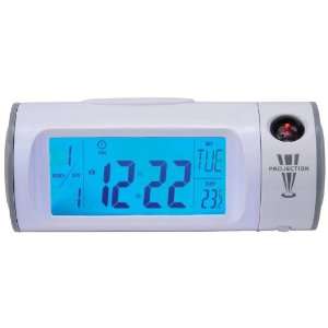  Projector Alarm Clock Features 12/24hr Digital Clock, Day 
