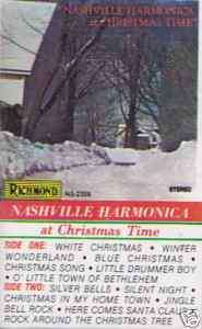   Christmas SILVER BELLS little drummer boy WHITE blue NEW cassette TAPE
