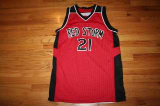 Red storm AAU basketball jersey sewn authentic reversible mens med red 