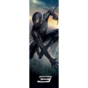  Spiderman 3   Door Movie Poster (Black Suit / Venom)