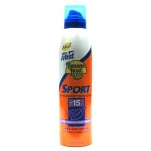  Banana Boat Sport SPF 15 Ultra Mist Continuous Spray 6 oz Beauty