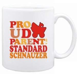    New  Proud Parent Of Standard Schnauzer  Mug Dog