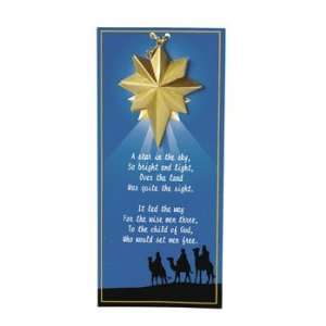  Guiding Star Ornaments On Wise Men Story Card   Party 
