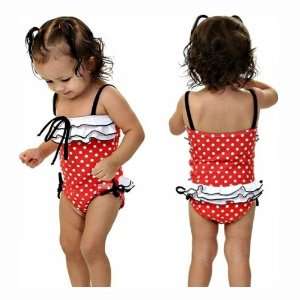    HOTER®Girls Polka dots One Piece Swimsuits