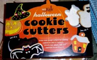 Williams Sonoma Kids Halloween Set of 5 Cookie Cutters NIB  