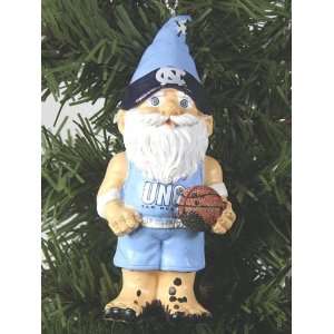 North Carolina Tarheels Thematic Gnome Christmas Ornament  