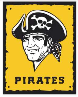 Pittsburgh Pirates #1 MLB Team Logo 14 x 18 decal   XL   Baseball 