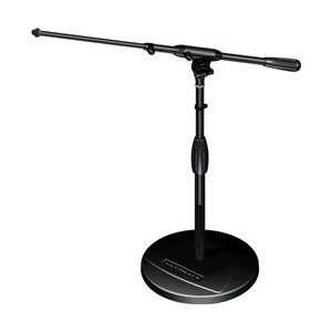    Rb T Round Base Mic Stand With Telescoping Boom Musical Instruments