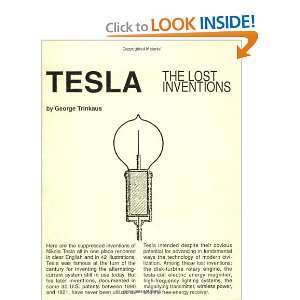  Tesla  The Lost Inventions [Paperback] George Trinkaus 