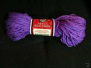 Aunt Lydias Heavy Rug Yarn Lilac 60 yard Skein(s) P  
