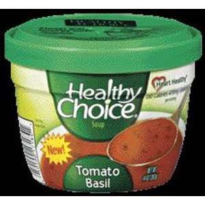 Healthy Choice Tomato Basil Soup Microwave Bowl   12 Pack