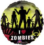 BALLOONS party ZOMBIES zombie FAVORS halloween 2 COOL  