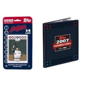  2008 Topps MLB Team Sets with Topps 3 Ring Album and 3 Topps 