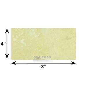 Clear view tiles   4 x 8 subway classic filled & honed travertine