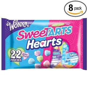 Wonka Sweetarts Heart Treat Size Bag, 8.25 Ounce Bags (Pack of 8 