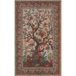  Powerloon Cotton Tree of Life Print Curtain