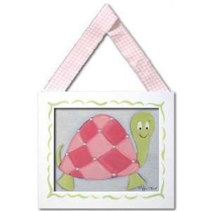    Doodlefish DB1203s Lilly Turtle Framed Giclee Size 8 x 10 Baby
