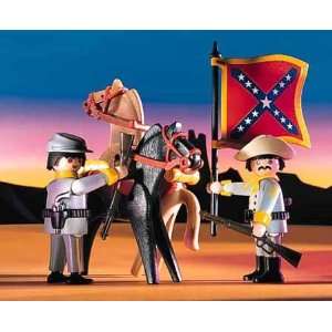  Playmobil Western Series   Confederate Cavalrymen (3783 