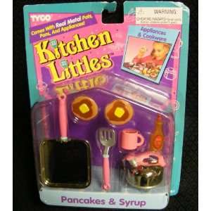    Orginal Tyco Kitchen Littles (1995) Pancakes & Syrup Toys & Games