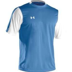 Under Armour Youth Classic Soccer Jersey   Extra Large PUR/WHT 