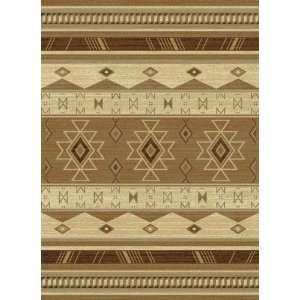  Southwest Wind Beige & Brown Western Area Rug Collection 