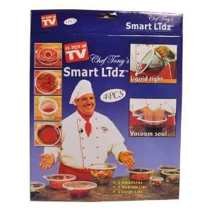  Set of 4 Chef Tonys smart lidz TV shopping pack Kitchen 