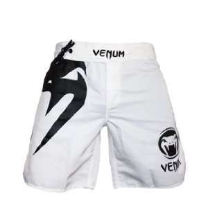 Venum Light Classic Fight Shorts Ring Edition White  