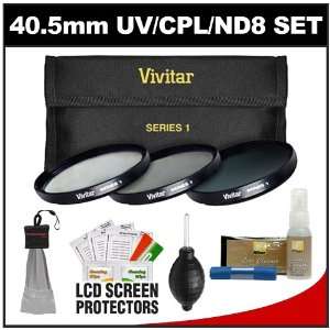  Vivitar Series 1 3 Piece Multi Coated HD Pro Filter Set 