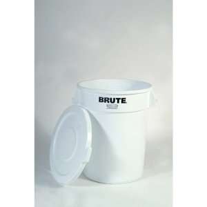  Commercial Brute HDPE Waste Lid, Round, for 2632 Brute Containers 