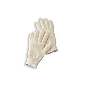   Weight Polyester/Cotton Seamless String Gloves W