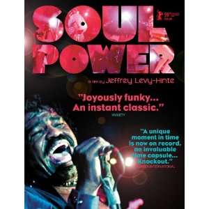  Soul Power Movie Poster (11 x 17 Inches   28cm x 44cm 