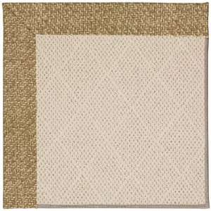  Capel Zoe White Wicker Fawn Square 12.00 x 12.00 Area Rug 