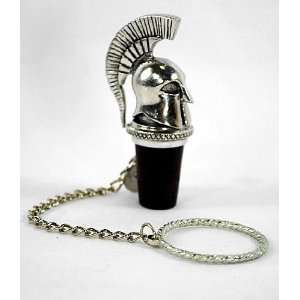   MSU Spartans 3D Pewter Mascot Wine Bottle Stopper