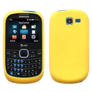  Yellow Silicone Case / Skin / Cover for Samsung SGH A187 