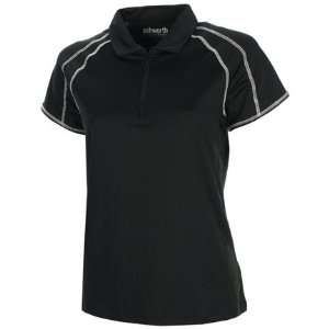 Ashworth Womens Zip Golf Polo Shirt 